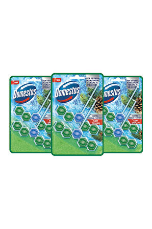 Domestos Wc Blok 5'li Güç Çam Ferahlığı Maksimum Hijyen 100 G X3