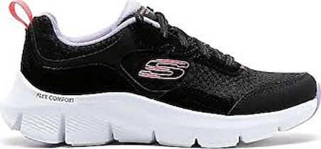 Skechers Flex Comfort Kadın Siyah Spor Ayakkabı 149885 Bkmt