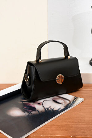 Lüks Tasarımlı Çapraz Askılı El ve Omuz Çantası