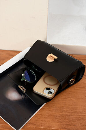 Lüks Tasarımlı Çapraz Askılı El ve Omuz Çantası