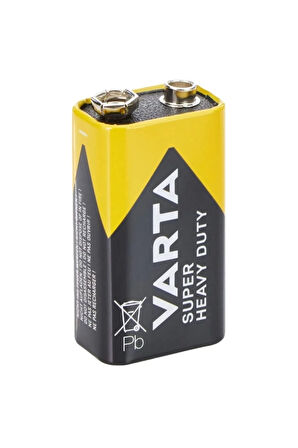 Varta Superlıfe Çinko 9 Volt Pil 12li Paket Fiyat
