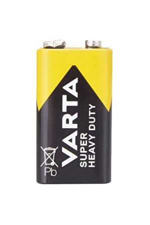 Varta Superlıfe Çinko 9 Volt Pil 12li Paket Fiyat
