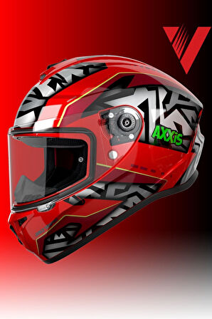 AXXIS Draken S Jolly C5 Matt Red