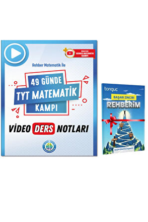 49 Günde Tyt Matematik Video Ders Notları Rehber Matematik Başarı Zinciri Rehberim Hediyeli
