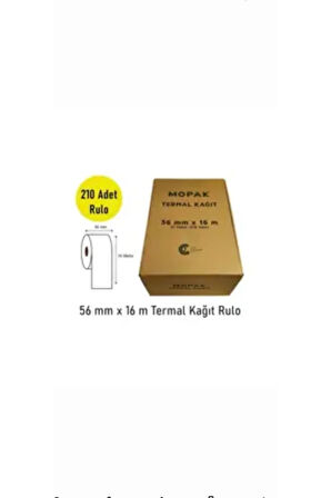 210 Rulo 56x16 Mt Net Orjinal Pos Rulosu 21 Adet 10 Lu Paket