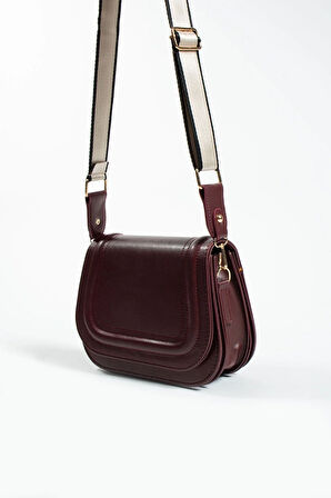 Kanvas Askılı Kapaklı Çanta