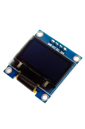 2-adet OLED Ekran 0.96" I2C (Mavi, Monokrom)