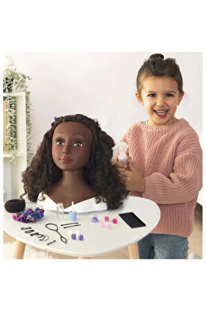 Nessiworld Smoby Güzellik Salonum Saç Şekillendirme Afro