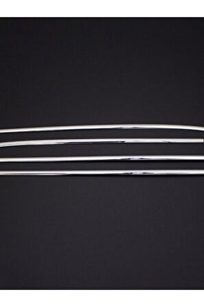 Otomotiv Toyota Corolla 2014-2015-2017-2018 Krom Cam Çıtası 4 Parça Paslanmaz Çelik