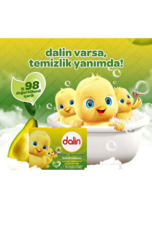 Dalin Avokadolu Nem ve Koruma Bebek Sabunu 5 x 100 gr