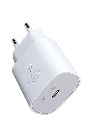 Samsung Galaxy Tab A9 Uyumlu 25W Adaptör Type-C çıkışlı Super Hızlı Şarj Aleti Başlık