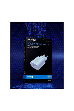 Samsung Galaxy Tab A9 Uyumlu 25W Adaptör Type-C çıkışlı Super Hızlı Şarj Aleti Başlık