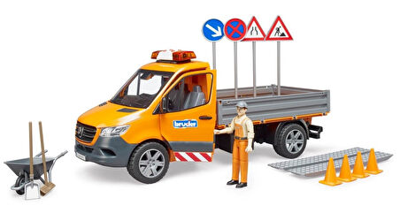 Bruder Mercedes Benz Sprinter Yol Bakım Aracı Ve Elemanı 02677
