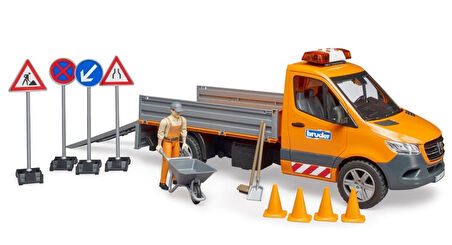 Bruder Mercedes Benz Sprinter Yol Bakım Aracı Ve Elemanı 02677