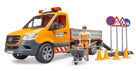 Bruder Mercedes Benz Sprinter Yol Bakım Aracı Ve Elemanı 02677