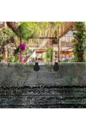 Gölge Bezi Ağır Hizmet Tipi Kilit Kavrama,Yeni Gölge Bezi Sabit Plastik KelepçeKlips 20 Adet