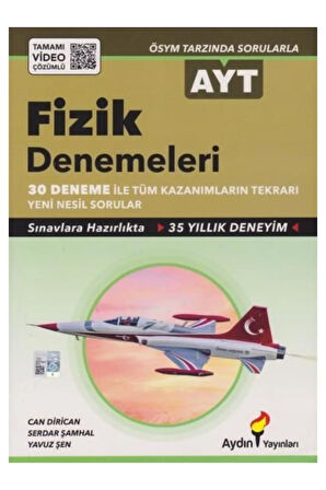 Aydın Ayt Fizik 30 Lu Deneme Tamamı Video Çözümlü Yeni Komisyon
