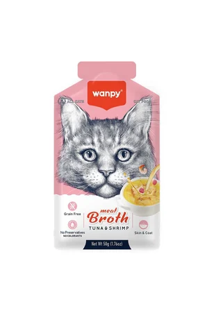 Karışık Aromalı Kedi Çorbası 50 gr x 30 Adet Sıvı Kedi Ödülü