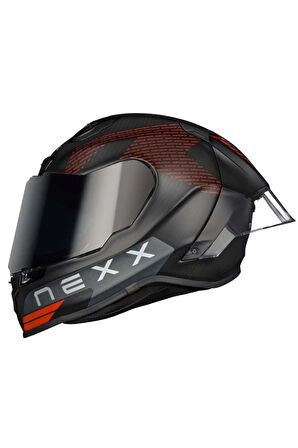 X.r3r Pro Fım Evo Mat Karbon-siyah Kask
