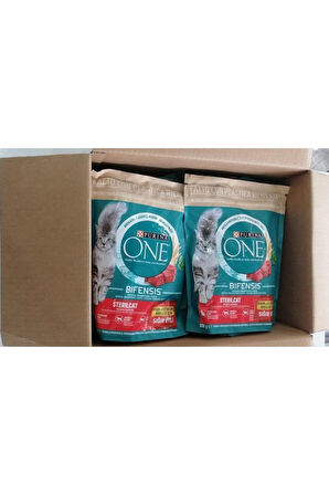 Purina One Sığır Etli Kısırlaştırılmış Yetişkin Kedi Maması 800 Gr x 2Ad