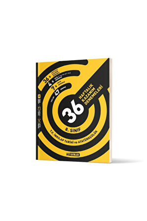 8. SINIF LGS İNKILAP TARİHİ 36 HAFTALIK KAZANIM DENEMELERİ