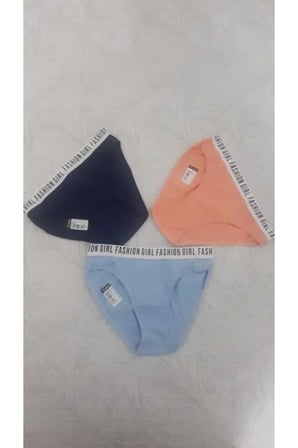 Entaha Kadın Hera Bikini Külot Lastikli Bikini Külot Lastikli 3'lü
