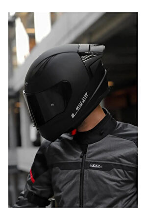 Rapid 2 Race Mat Siyah Kask