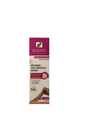 Hassas Dahil Tüm Cilt Tipleri Için Bitkisel Tüy Dökücü Sprey 175 Ml