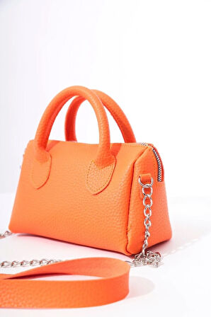 Kadın el ve omuz çantası mini şık tasarımlı