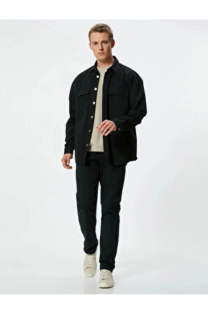 Erkek Jean Pantolon Siyah 5wam40028nd