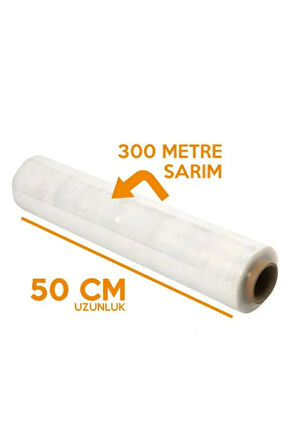 Palet Streç Film 23 Micron 300 Metre ( 1 Adet )