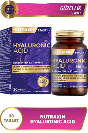Nutraxin Hyaluronic Acid 30 Tablet