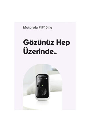 107.pıp11 Dijital Ninni Çalarlı Oda Isısı Göstergeli Bebek Telsizi