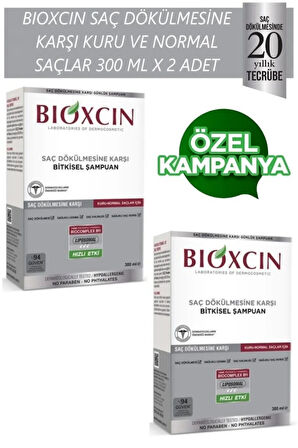 Genesis Kuru Ve Normal Saçlar Için 300 Ml X 2 Adet