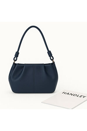 Lüks Pile Detaylı Omuz Çantası