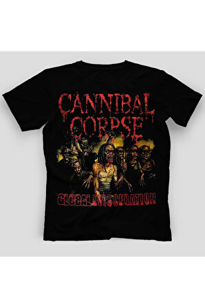 Cannibal Corpse Tshirt Siyah