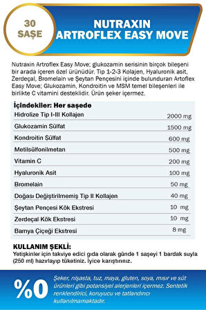 Nutraxin Artroflex Easy Move Saşe 30x6 gr