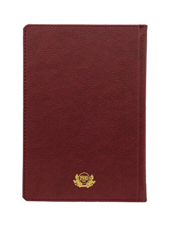 Ece Ajanda 14x20 cm Ajanda 2026 Kemer Bordo