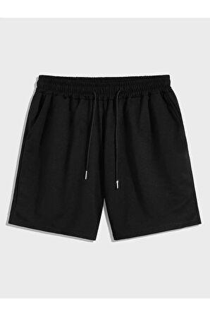 Gri Kadın Penye Şort