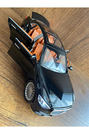 Mercedes Benz Maybach S600 Diecast Model Araba Sesli Işıklı MERCEDES MAKAM ARABASI MERCEDES ARABA