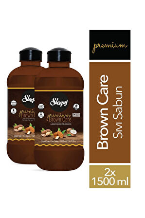 Premium Brown Care Serisi Sıvı Sabun 2x1500 ml