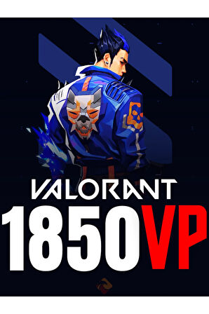 Valorant 1850 VP Valorant Points TR
