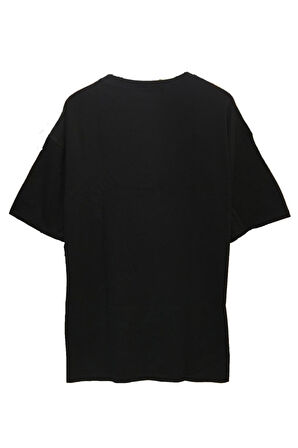 Unisex Oversize Reflektör Baskılı Dc Batman Tişört