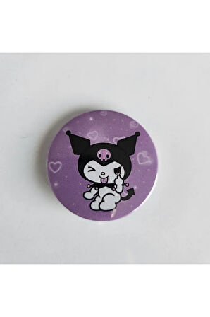Kuromi Buton Rozet