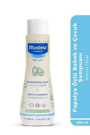 Papatya Özlü Göz Yakmayan Kolay Tarama Sağlayan Bebek ve Çocuk Şampuanı 3’lü Set 200 ml x 3