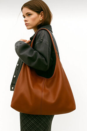 Lüks Oversize Omuz Çantası