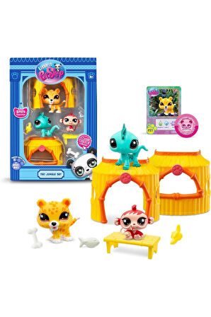 LPS Minişler Littlest Pet Shop Orman Temalı 3'lü Figür Seti