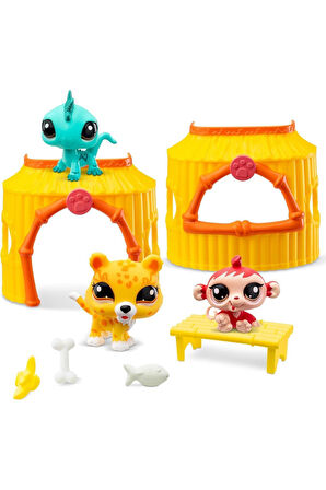 LPS Minişler Littlest Pet Shop Orman Temalı 3'lü Figür Seti