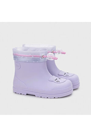 Mendi Gato Mauve Çocuk Yağmur Çizmesi