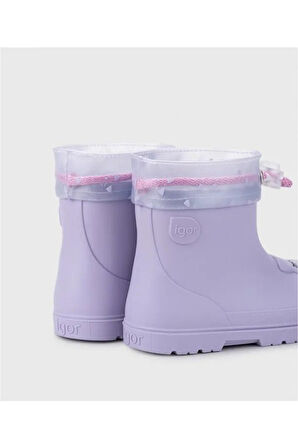 Mendi Gato Mauve Çocuk Yağmur Çizmesi